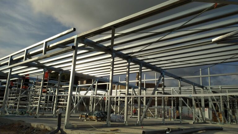 Estructura metalica para colegio
