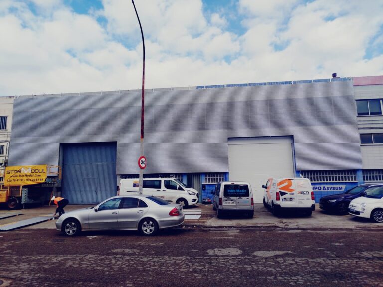 Fachada con sistema starmodul