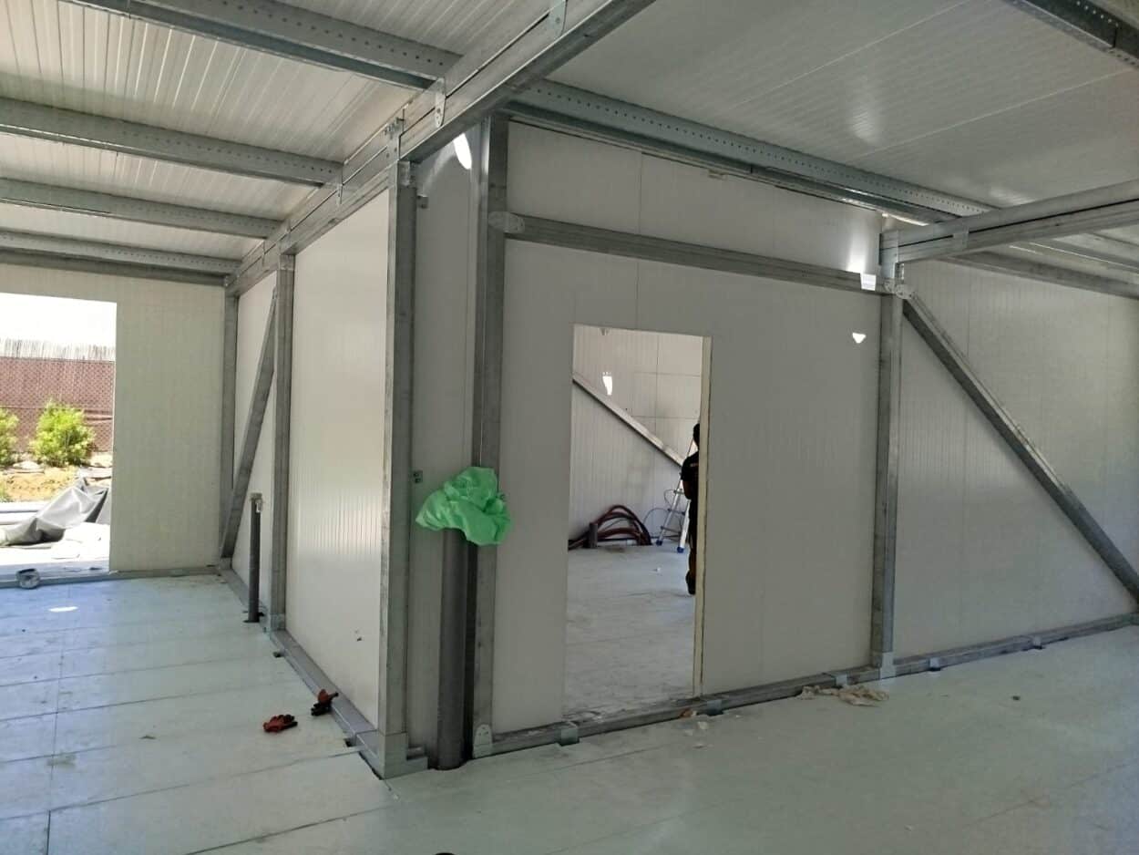 Estructura para vivienda industrializada