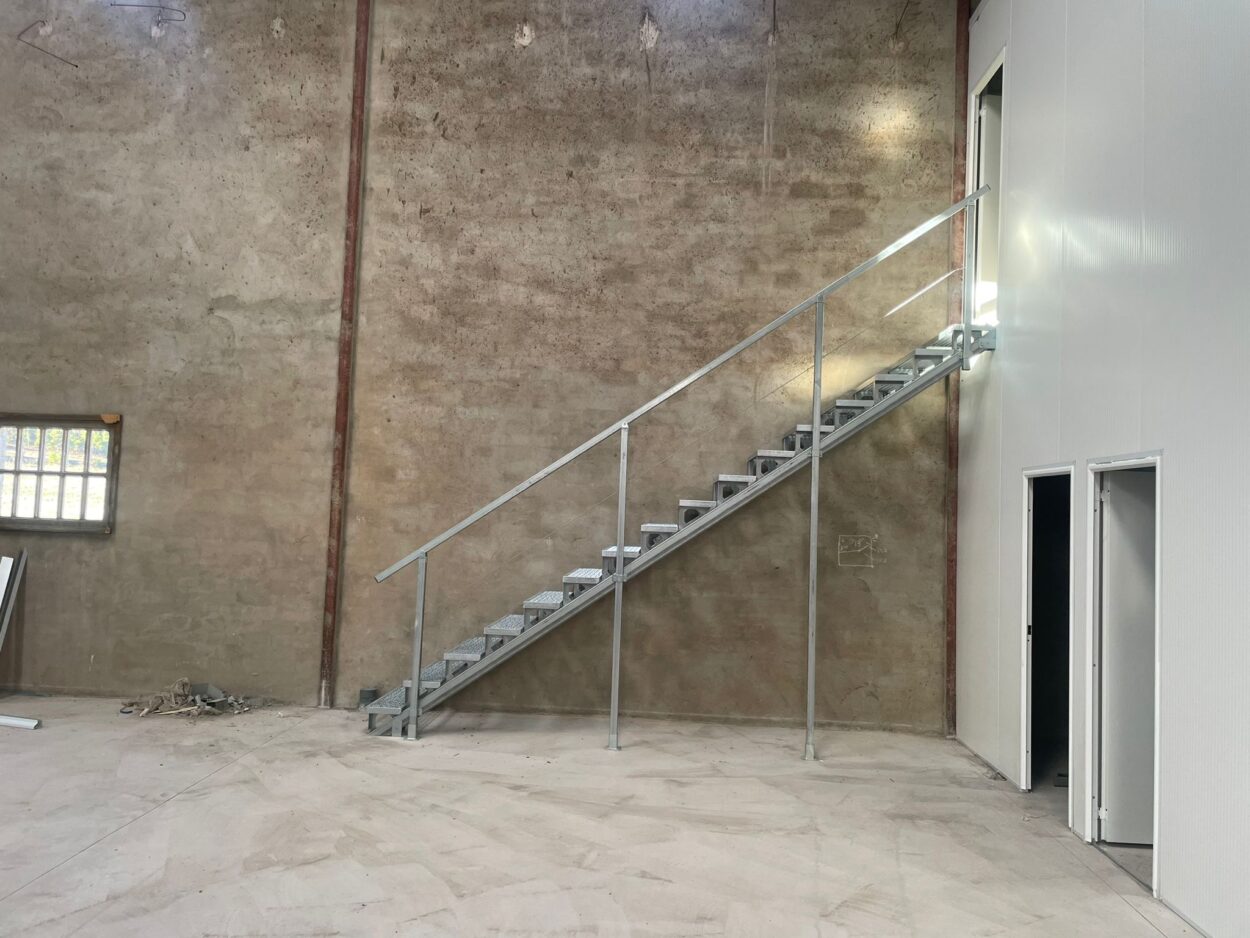 Escaleras metalicas sin soldadura.