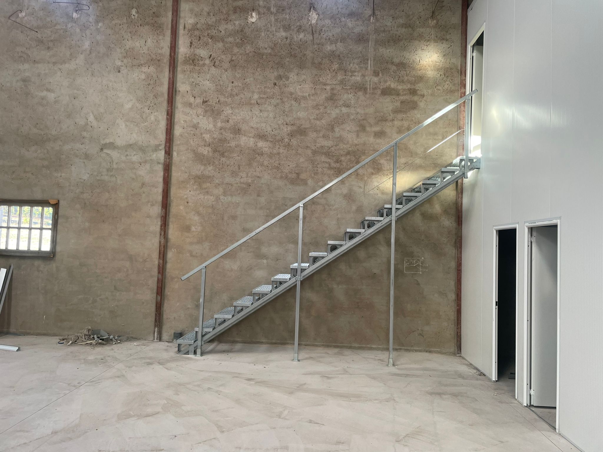 Escaleras metalicas sin soldadura.