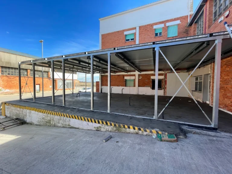 Starmodul bolted steel structure: office extension