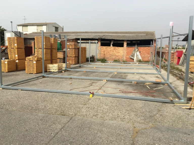 Starmodul bolted steel structure: assembled structure (faura)