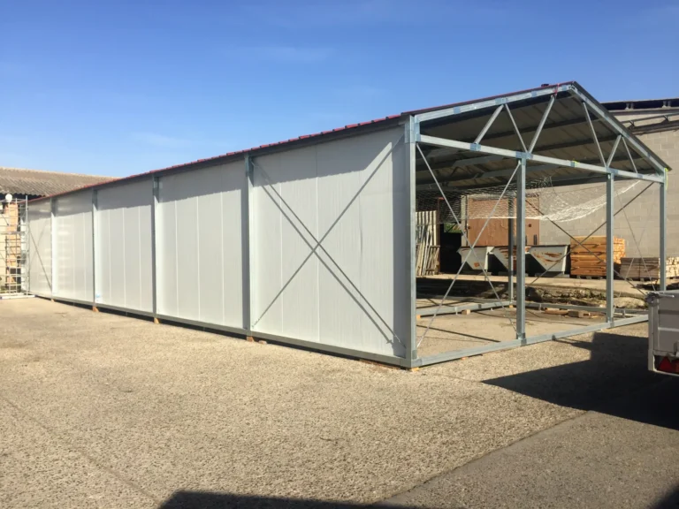 Starmodul bolted steel structure: building with sandwich panels (faura)