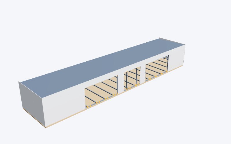 Estructuras metálicas para cabañas 3 Oficinas modulares de 130 m² · barcelona