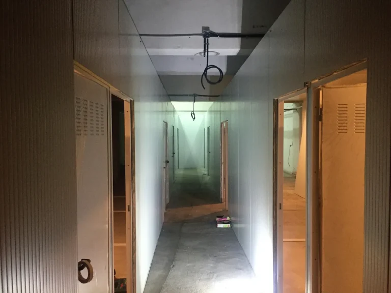 Box de stockage intérieurs réalisés avec structure starmodul