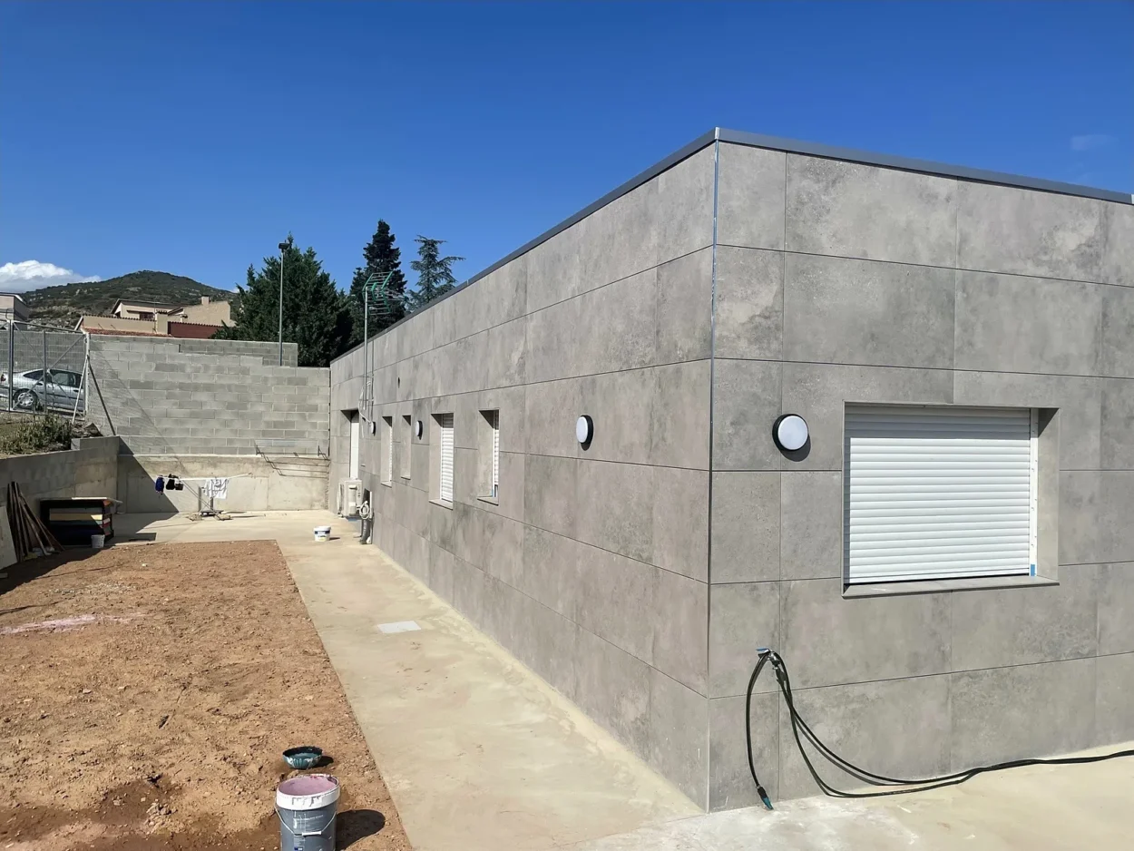 Blog 2 Maison terminée sur structure métallique boulonnée starmodul